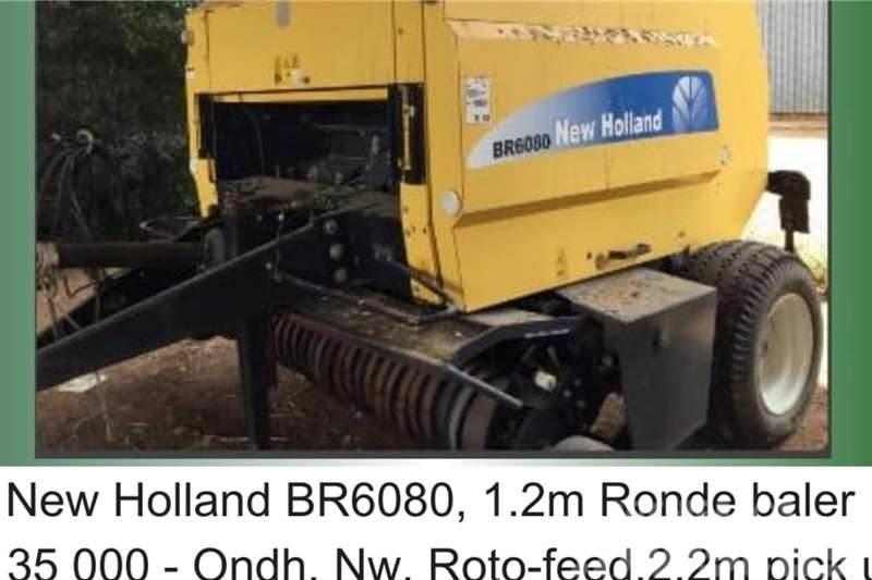 New Holland BR6080 - 1.2m - 2.2m pick up - roto feed Ostali kamioni