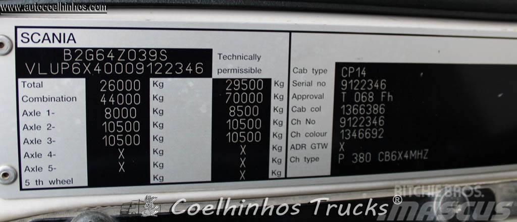 Scania P 380 + PK 15500 Kiperi kamioni