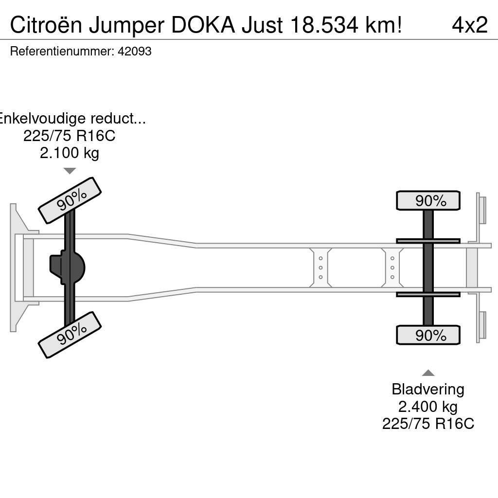 Citroën Jumper DOKA Just 18.534 km! Kamioni sa otvorenim sandukom