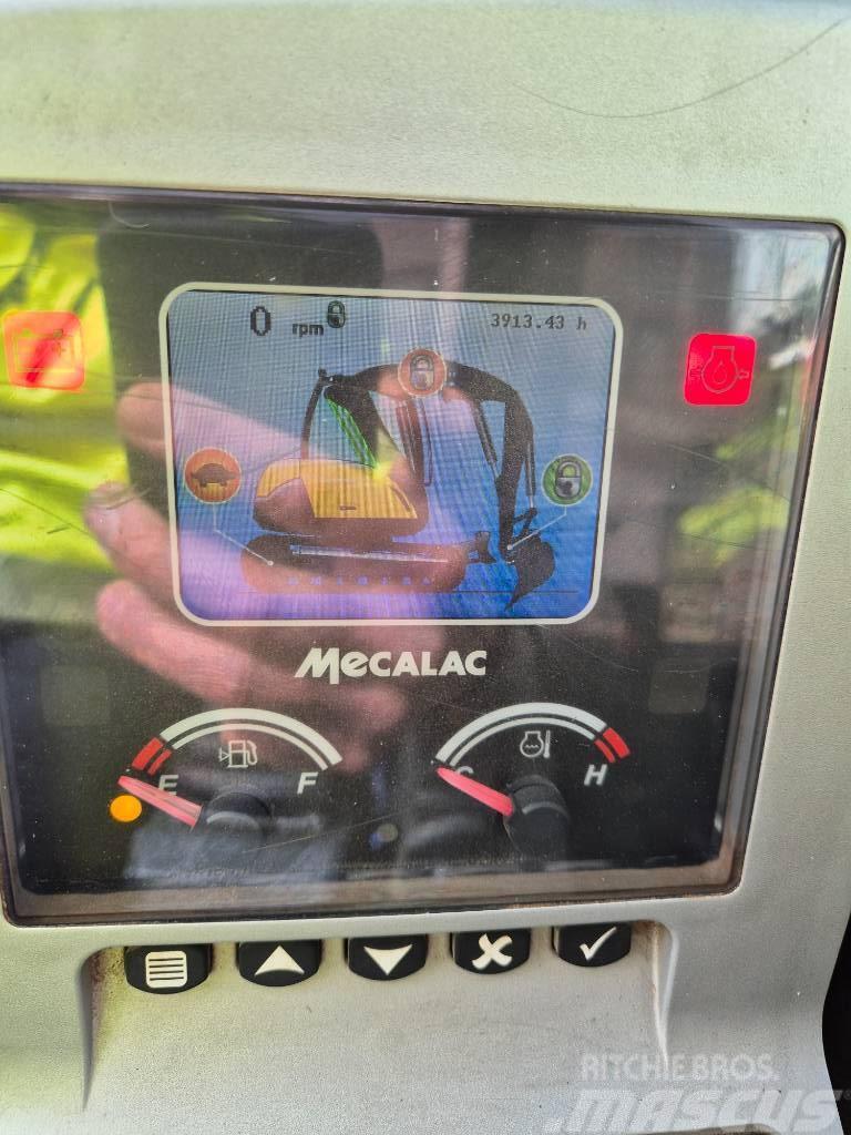 Mecalac MCR8 Midi bageri 7t – 12t