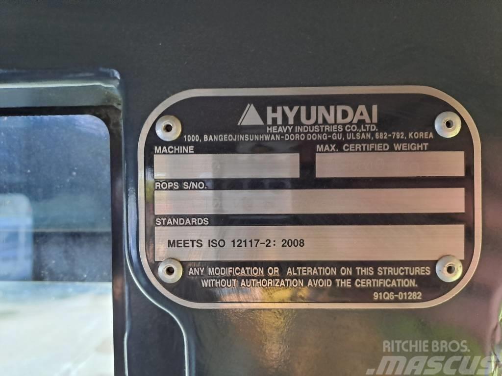 Hyundai HX140W Bageri točkaši