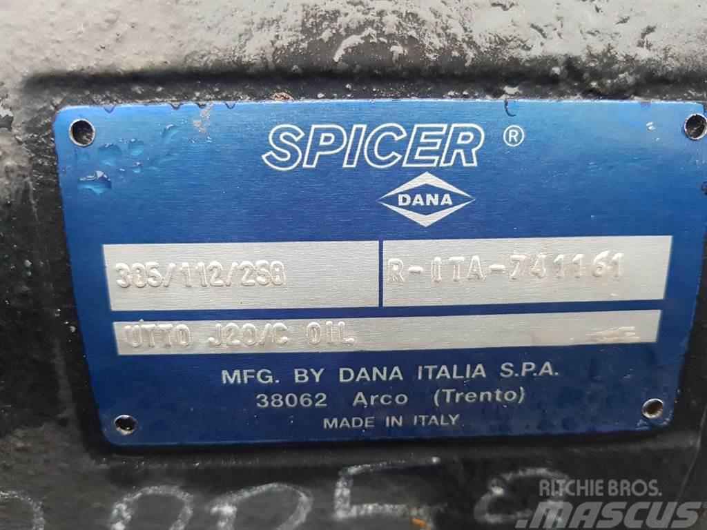 Fantuzzi SF60-EF1200-Spicer Dana 305/112/258-Axle/Achse/As Osovine