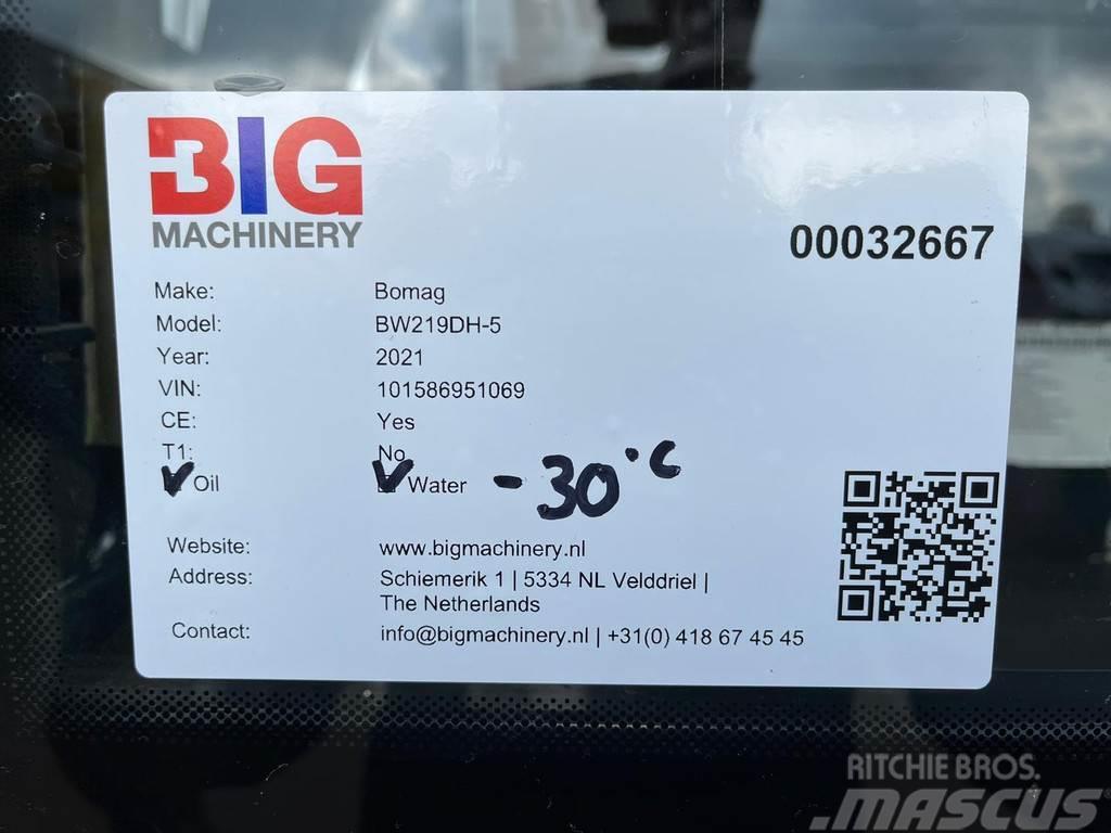 Bomag BW219DH-5 / CE certified / 2021 / low hours Valjci sa jednim bubnjem
