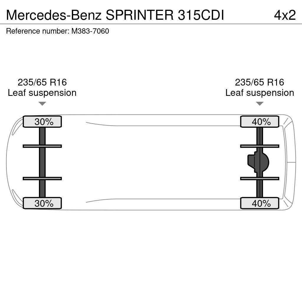 Mercedes-Benz Sprinter 315CDI Dostavna vozila / kombiji