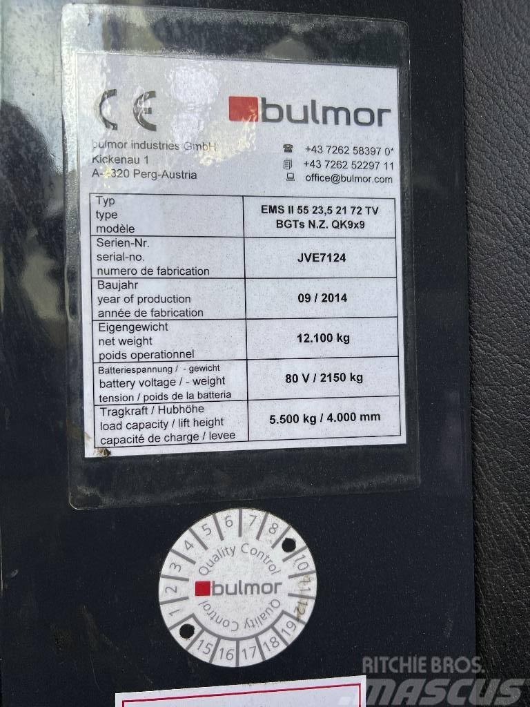 Bulmor EMS II 55.50/23,5-21/74 Mehrwege Stapler Bočni viljuškari