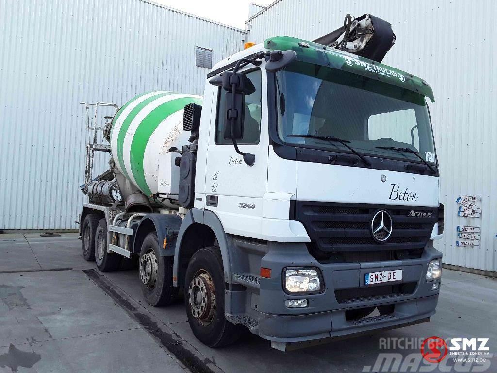 Mercedes-Benz Actros 3244 9m2+ belt Kamioni mešalice za beton