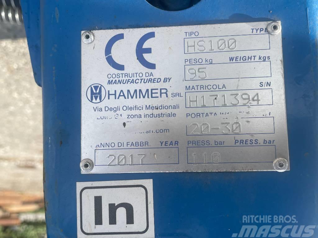 Hammer HS100 Hydraulic Breaker Skid steer Čekići