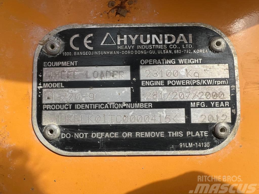 Hyundai HL 770-9 Utovarivači na točkove