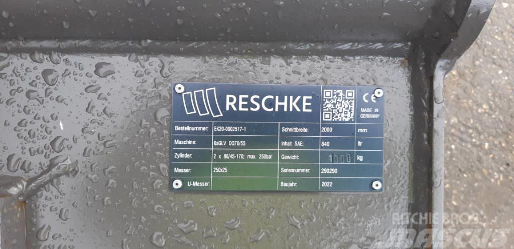 Reschke Grabenräumlöffel OQ70/55-2000mm A#5842 Utovarne korpe