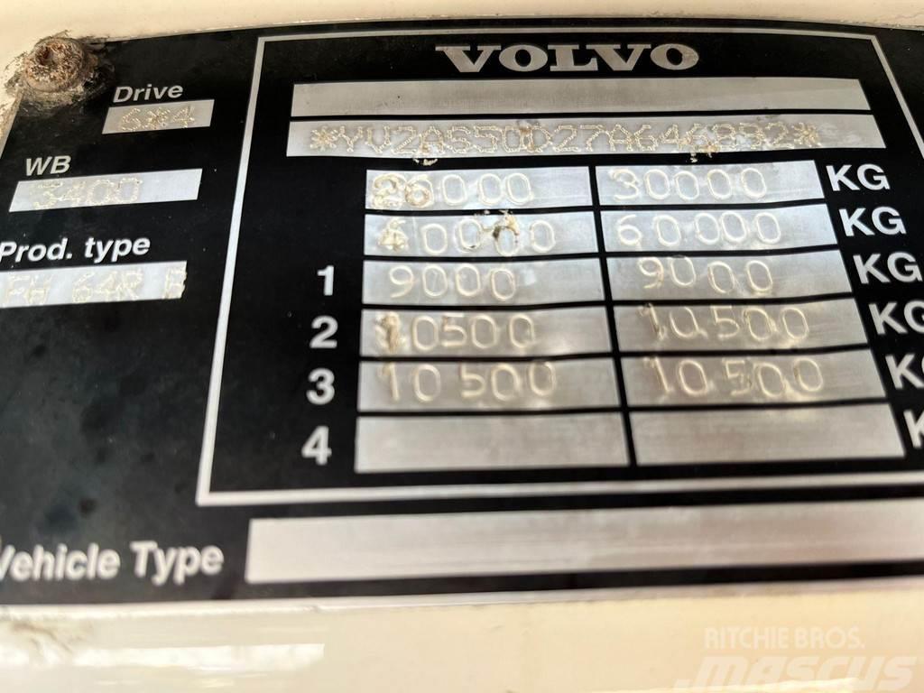Volvo FH 13 520 6x4 VEB+ / FULL STEEL / BOX L=4560 mm Kiperi kamioni