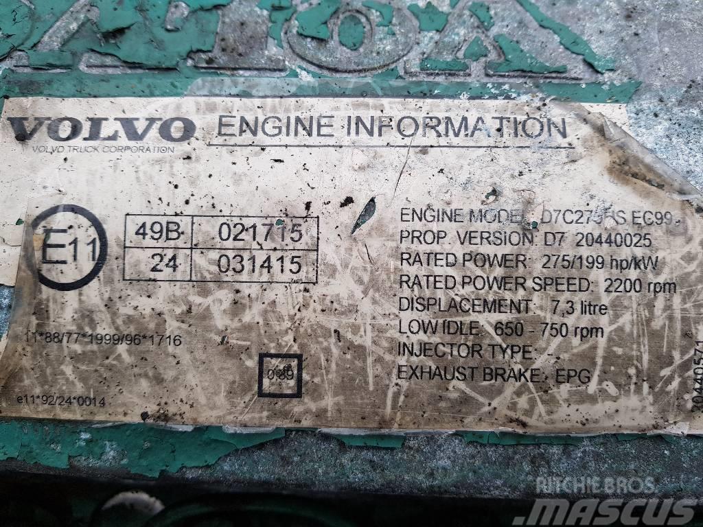 Volvo D7C Kargo motori
