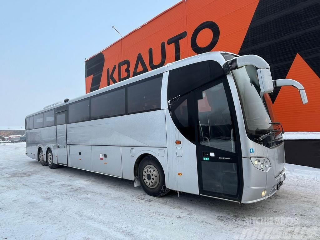 Scania K 360 6x2 Omniexpress EURO 6 ! / 62 + 1 SEATS / AC Međugradski autobusi