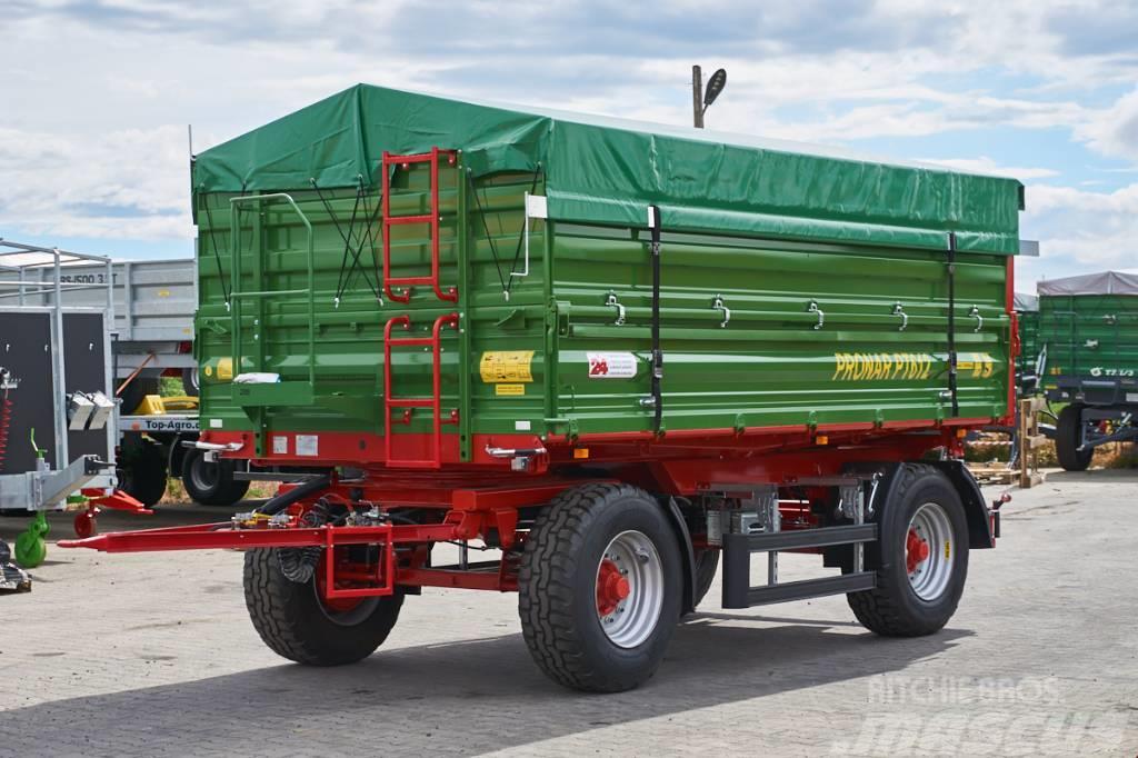 Pronar PT 612 / 12 tones tipping trailer / pallet wide Kiper prikolice