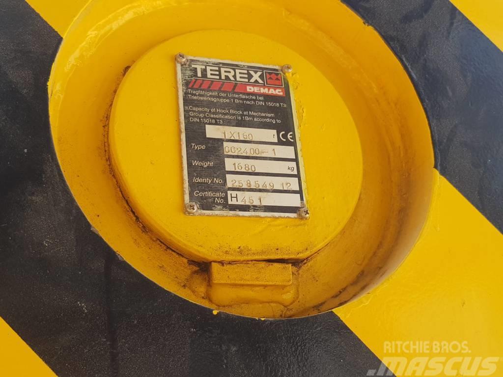 Terex Demag CC2400-1 Derik kranovi