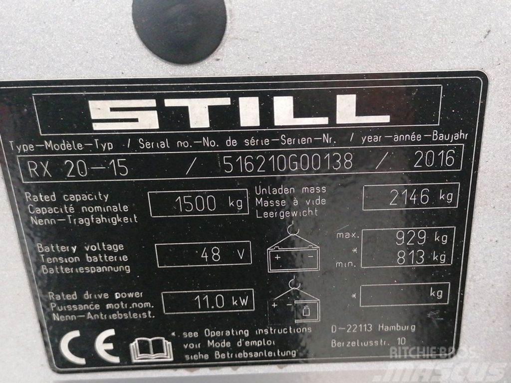 Still RX20-15 Električni viljuškari