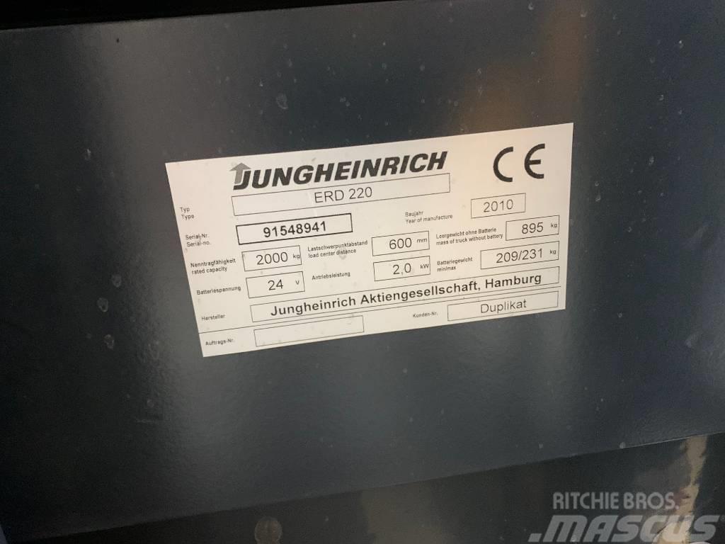 Jungheinrich ERD 220 PF Ručni električni viljuškar
