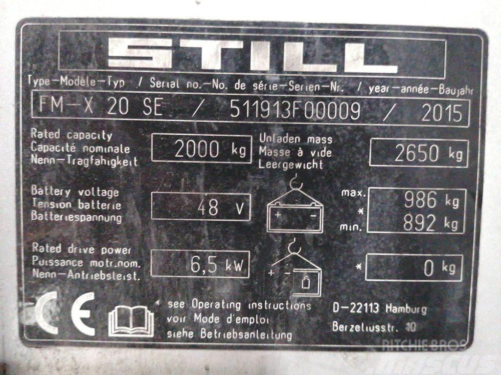 Still FM-X 20 SE Viljuškari sa pomičnim stupom