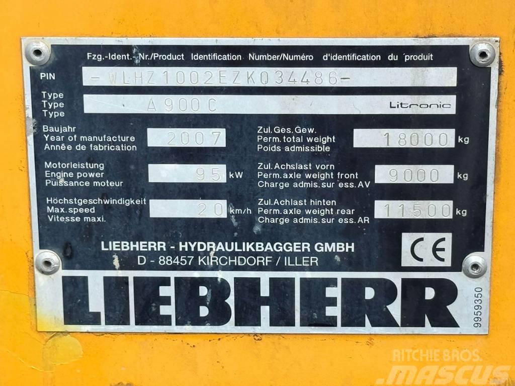 Liebherr A 900 C Litronic Bageri točkaši