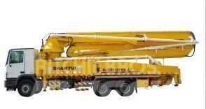Shantui HJC5320THB 45M Trailer-Mounted Concrete Pu Kargo motori