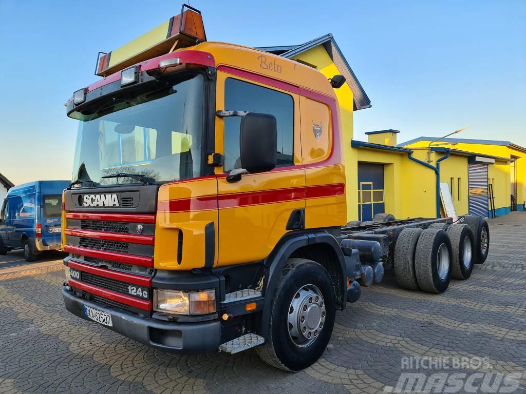 Scania 124L400 8x4 Kamioni-šasije