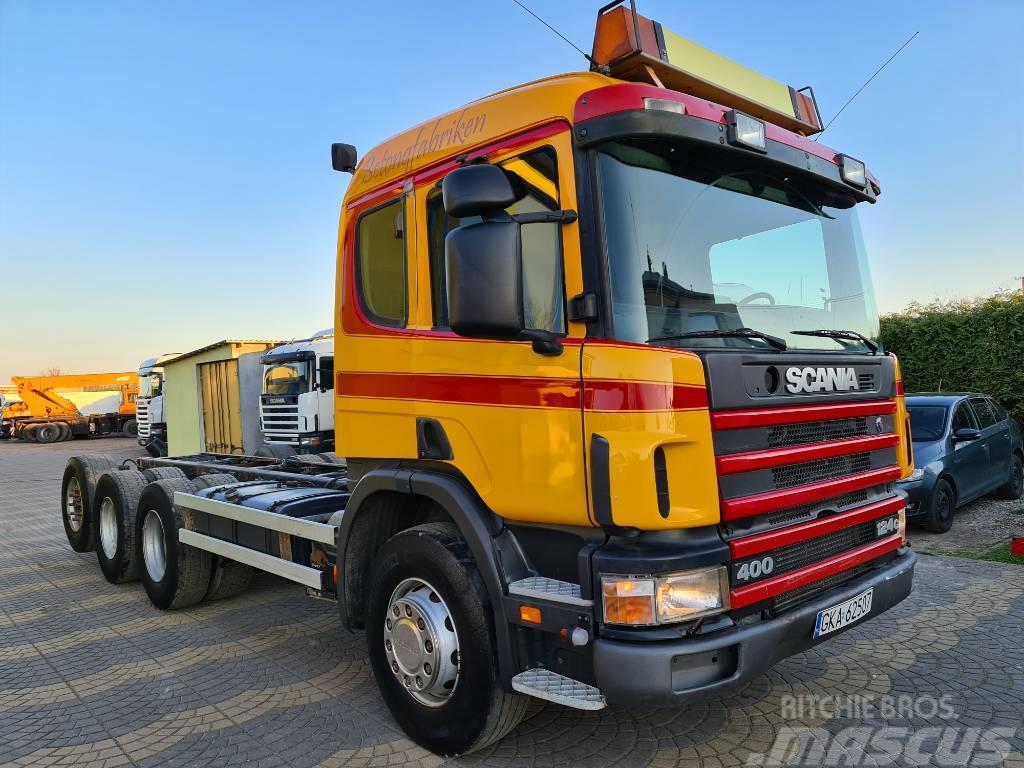 Scania 124L400 8x4 Kamioni-šasije