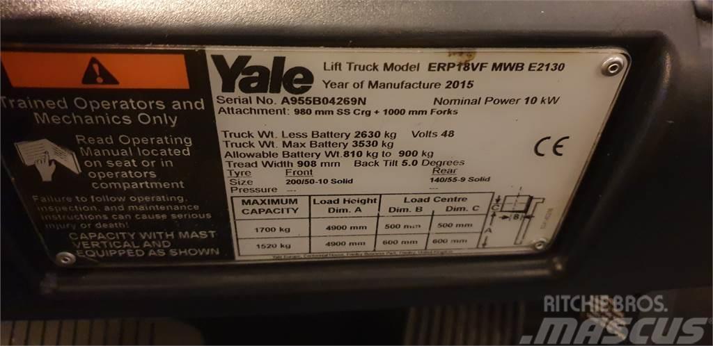Yale ERP18VF MWB Električni viljuškari