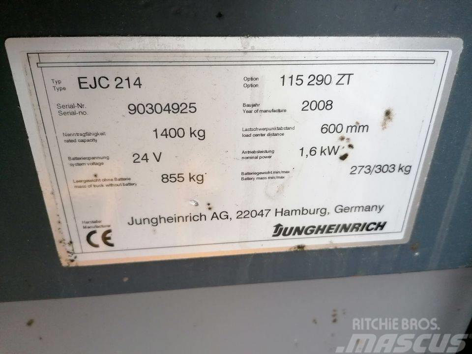 Jungheinrich EJC 214 Ručni električni viljuškar
