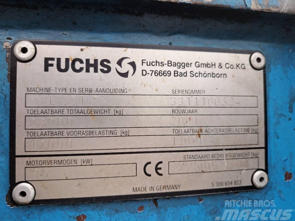 Fuchs MHL331C Bageri za prenos primarnih/sekundarnih sirovina
