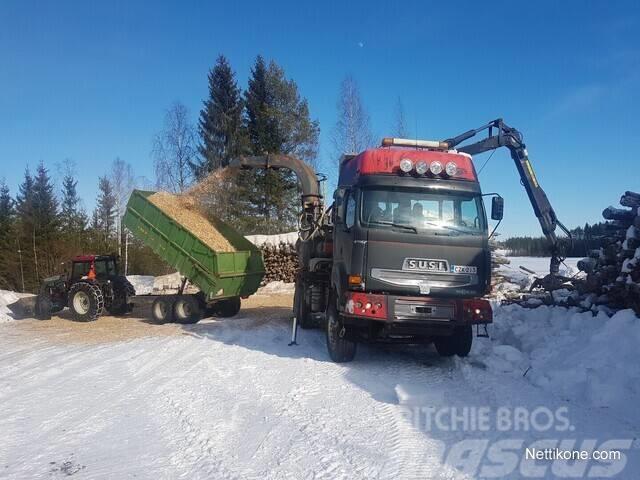 Heinola 1310 RML -Chipper:  SISU 18/630 6x4 -Truck Drobilice drva / čiperi