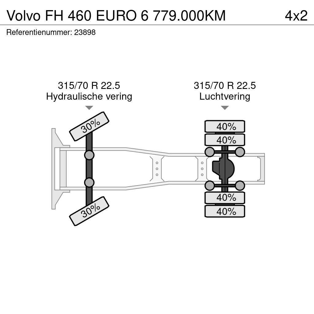 Volvo FH 460 EURO 6 779.000KM Tegljači