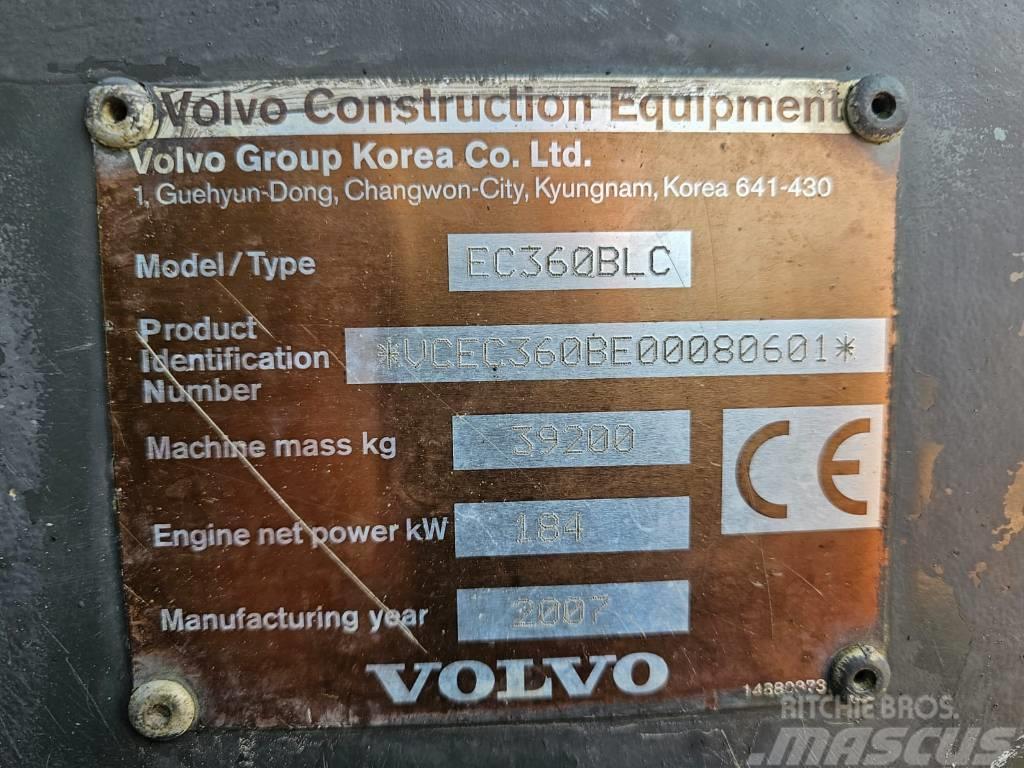 Volvo EC 360 B LC Bageri guseničari