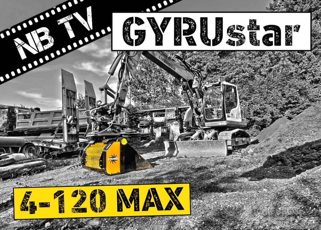Gyru-Star 4-120MAX | Separatorschaufel Bagger Korpe za prosijavanje