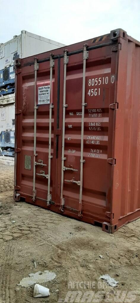CIMC 40 Foot High Cube Used Shipping Container Kontejnerske prikolice
