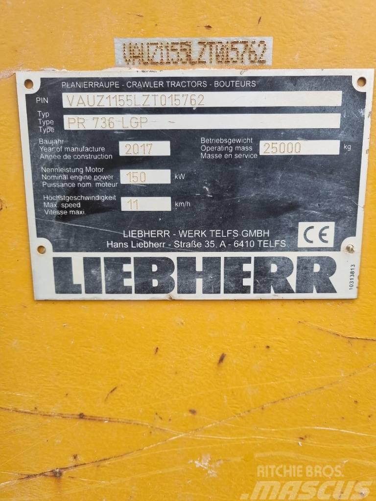 Liebherr PR 736 LGP Buldožeri guseničari