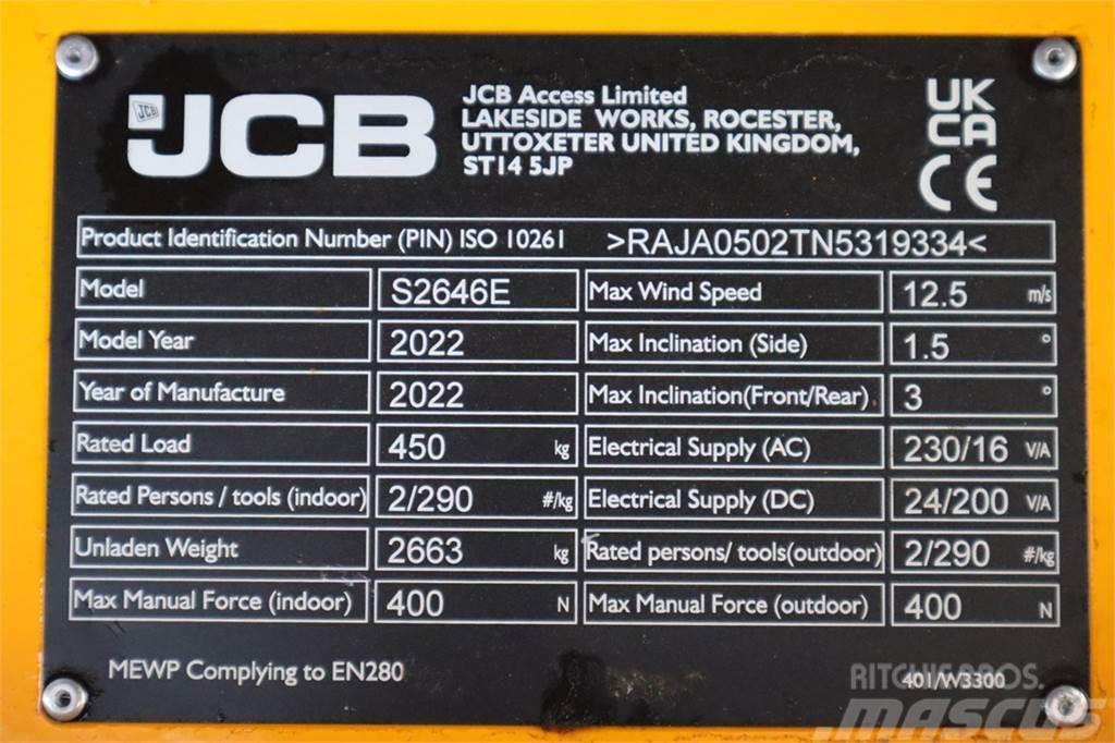 JCB S2646E Valid inspection, *Guarantee! New And Avail Makazaste platforme