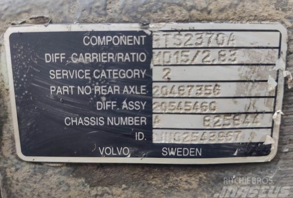 Volvo FH4 RTS2370A DRIVEN AXLE RAT 2.83 20487356, 205454 Osovine