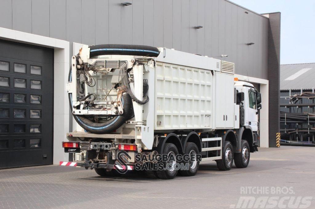 Mercedes-Benz Actros 4141 RSP 2014 Saugbagger 8x8 Kombi vozila/ vakum kamioni