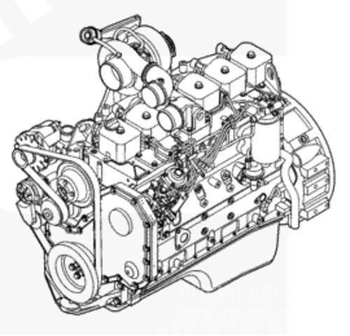 Cummins Machinery Motor 6bt 6BTA 6BTA5.9-C180 Diesel Engin Motori za građevinarstvo