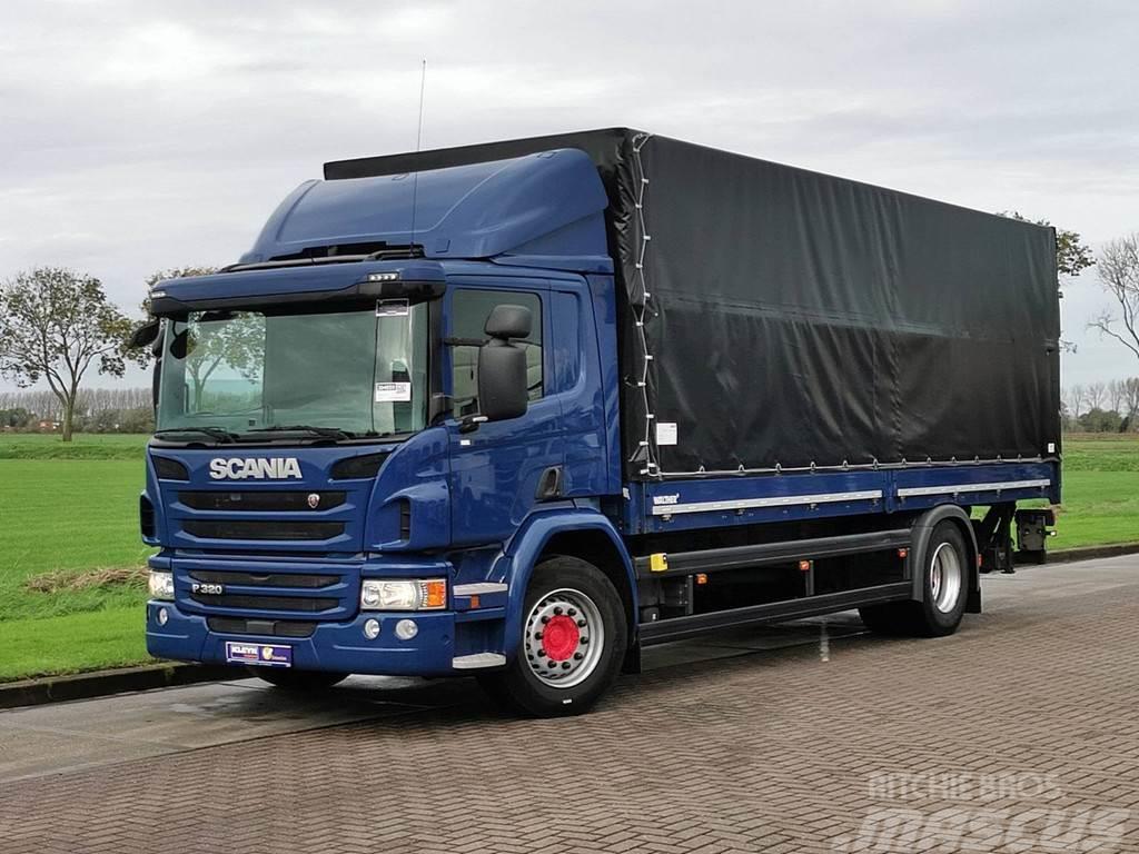Scania P320 214tkm taillift Kamioni sa ciradom