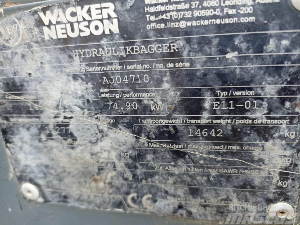 Wacker Neuson 14504 Bageri guseničari