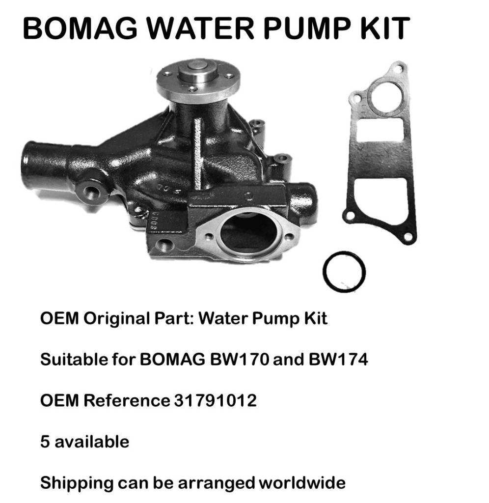 Bomag BW 170 Water Pump Hidraulika
