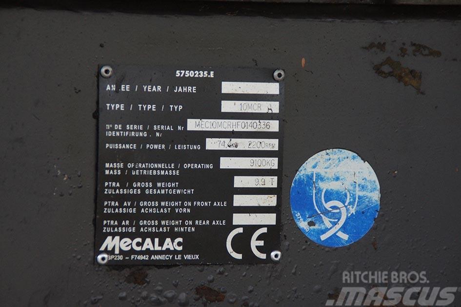 Mecalac Rupsgraafmachine 10MCR Bageri guseničari