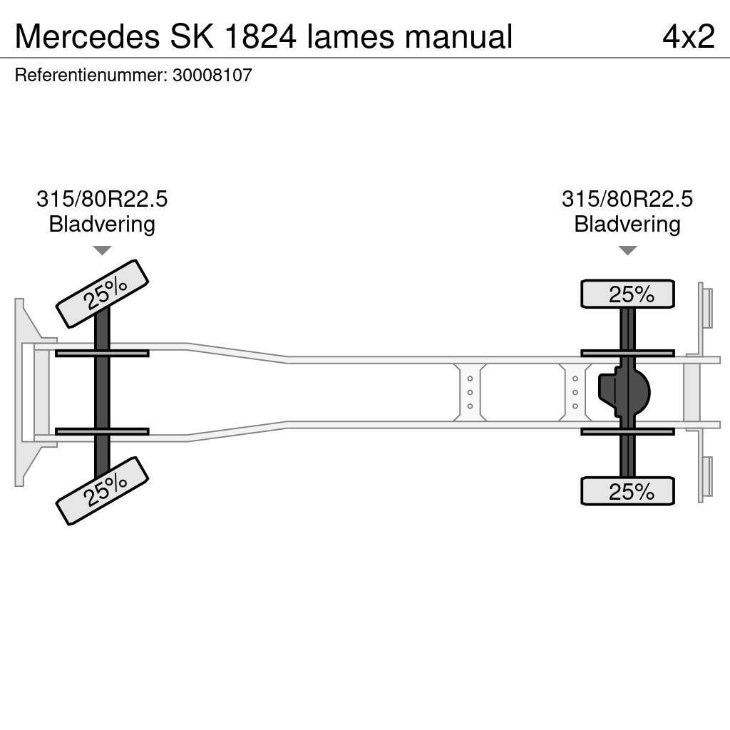 Mercedes-Benz SK 1824 lames manual Kamioni-šasije