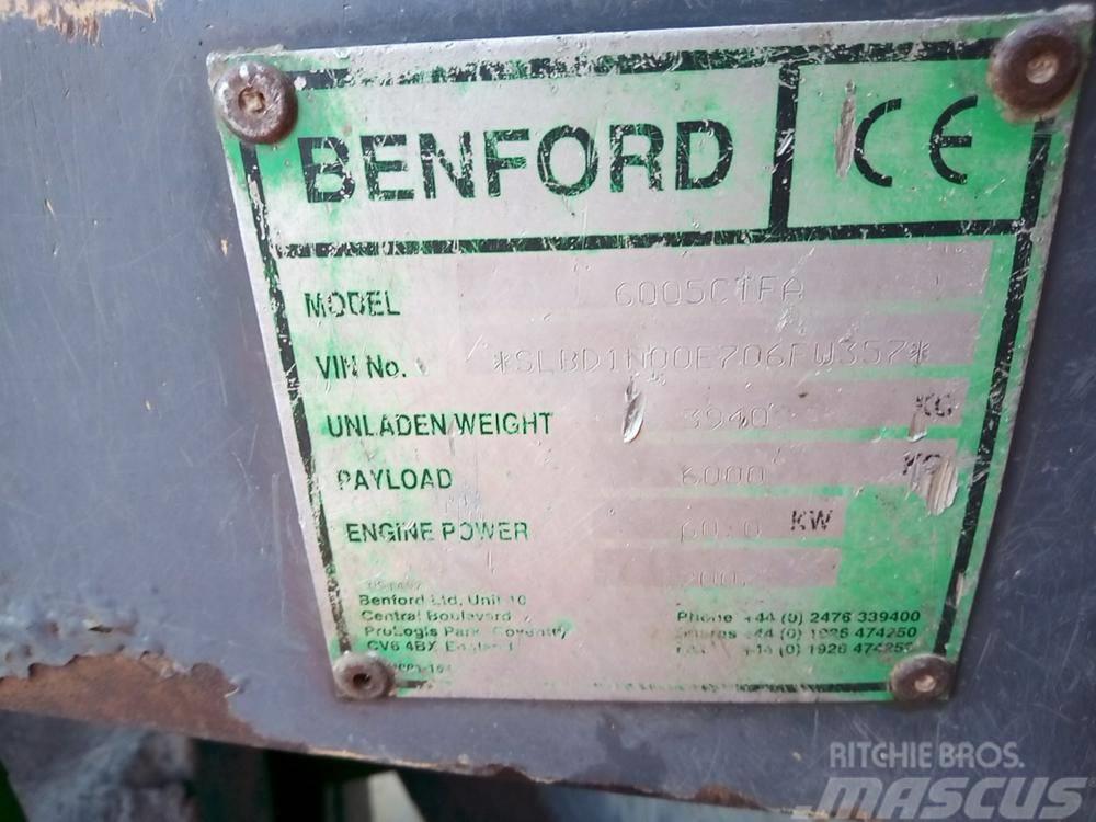 Benford Terex 6T derékcsuklós dömper Zglobni damperi