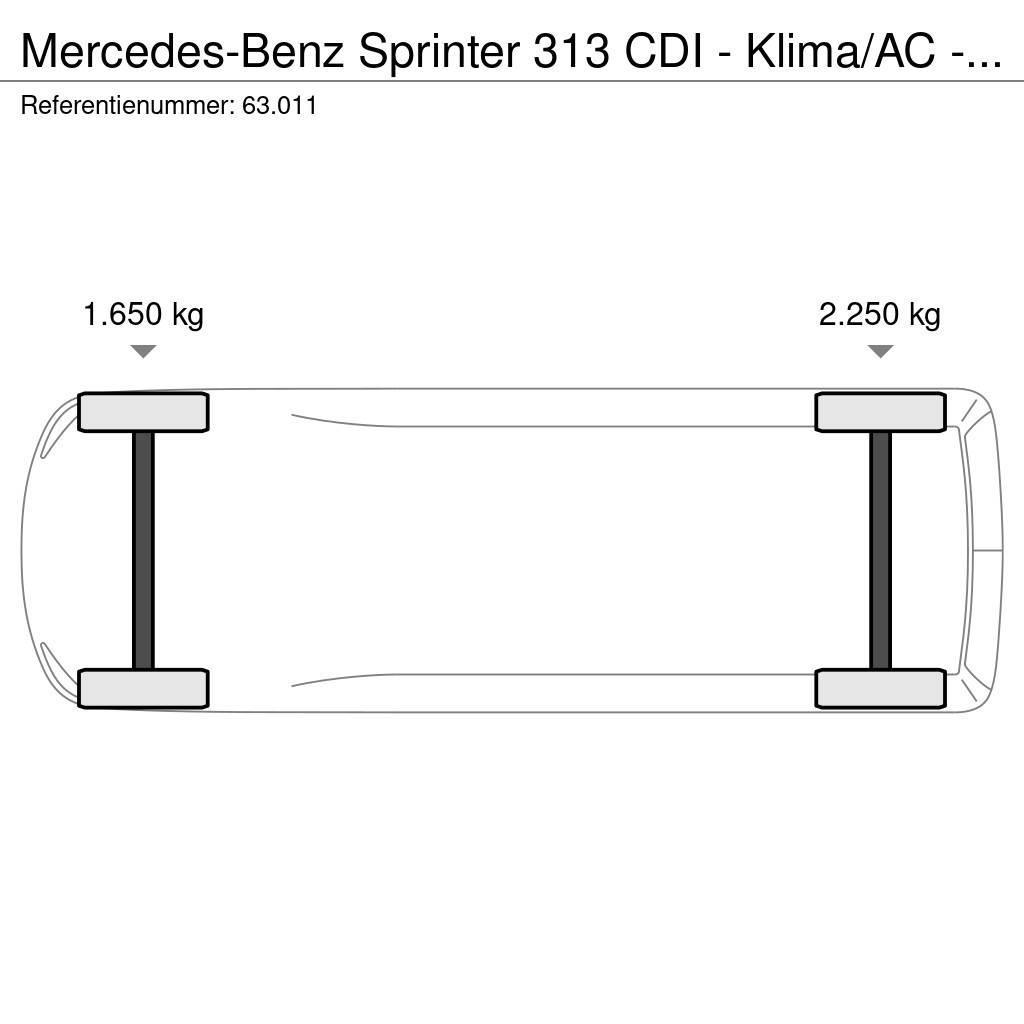 Mercedes-Benz Sprinter 313 CDI - Klima/AC - Joly B9 crane - 5 se Pik up kamioni