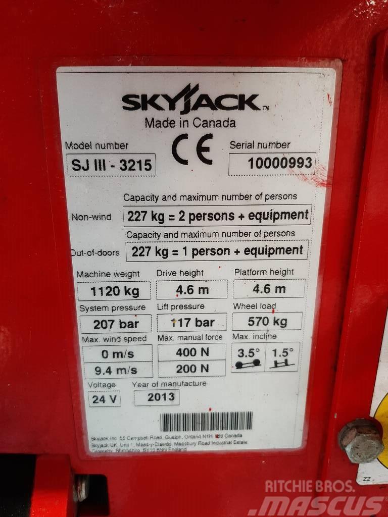 SkyJack SJIII 3215 Makazaste platforme