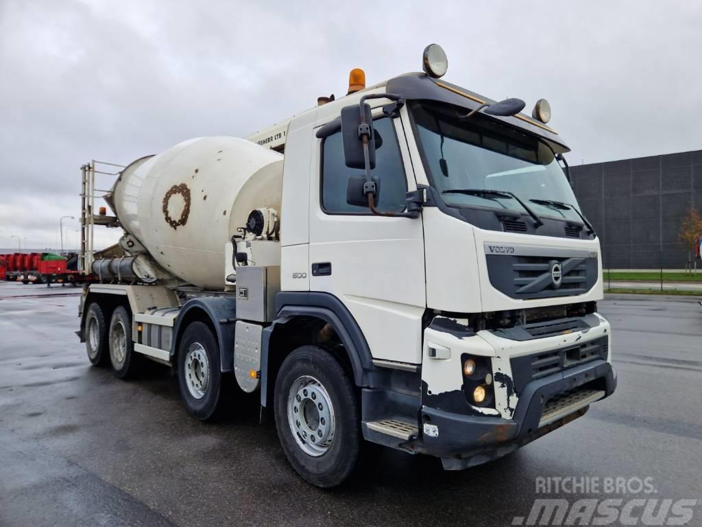 Volvo FMX 500 8x4 Liebherr 9 m3 / Belt 12+4 Kamioni mešalice za beton