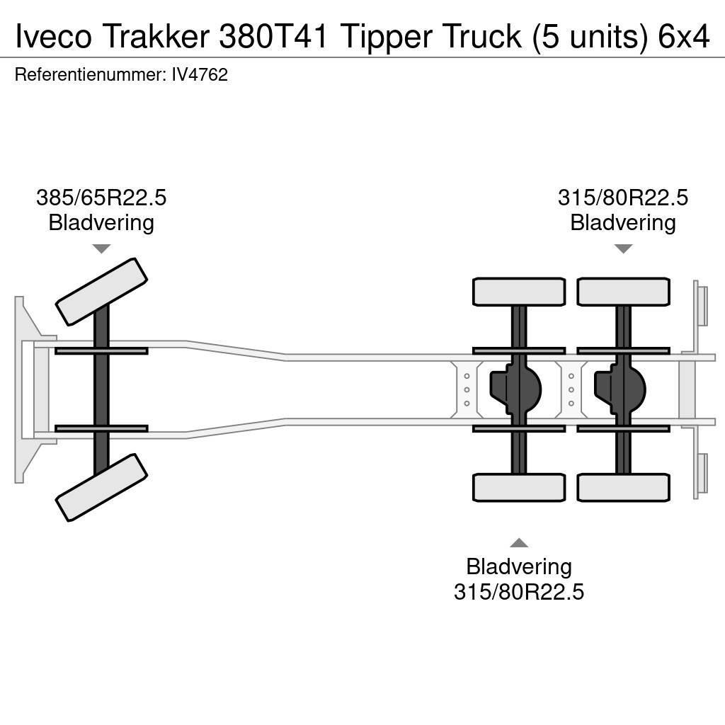 Iveco Trakker 380T41 Tipper Truck (5 units) Kiperi kamioni