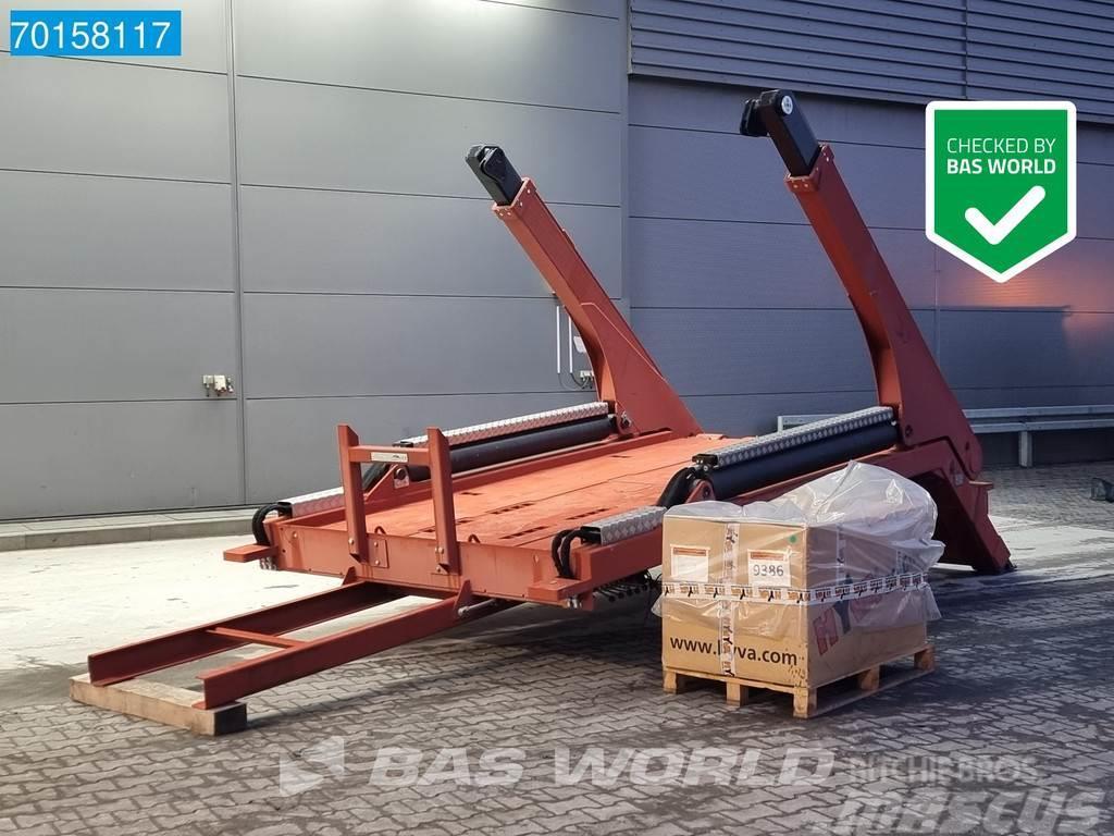 Hyva 18t 6X2 18 tons HYVA NG2018TAXL with mounting kit Rol kiper kamioni sa kukom za podizanje tereta
