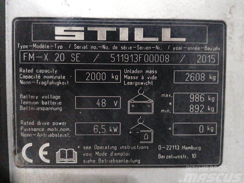 Still FM-X 20 SE Viljuškari sa pomičnim stupom